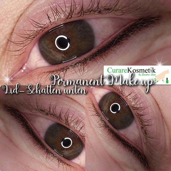 Permanent Make-up Lidschatten unten