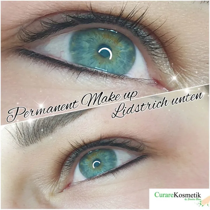 Permanent Make-up Lidstrich unten