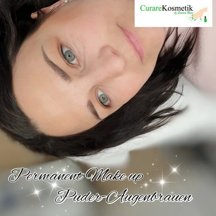 Permanent Make-up Puder-Augenbrauen